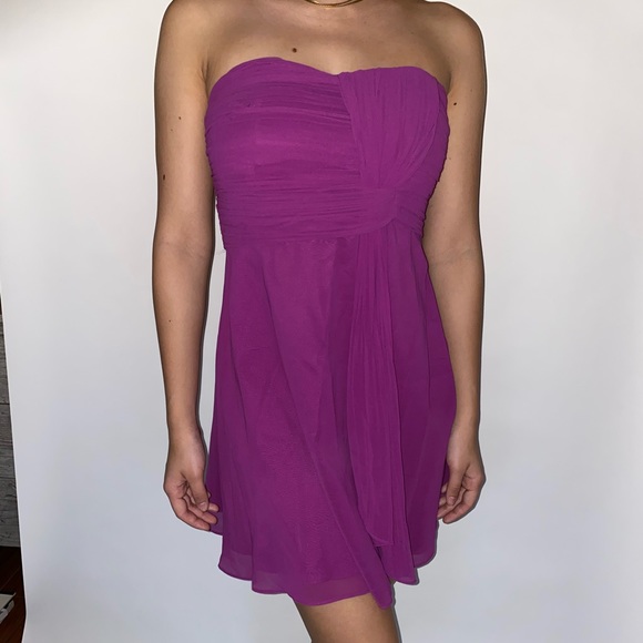 Strapless Flowy Dress - Picture 1 of 3